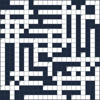 Zoologen-Kreuzworträtsel