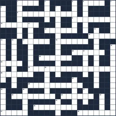 Les mots croisés d'un zoologiste