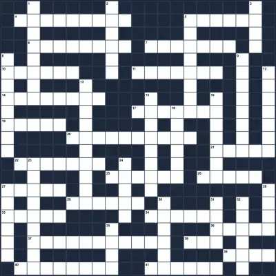 Crucegrama de Navidad