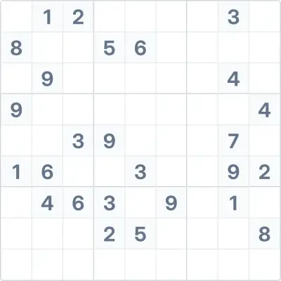 Primer rompecabezas de sudoku de nivel experto