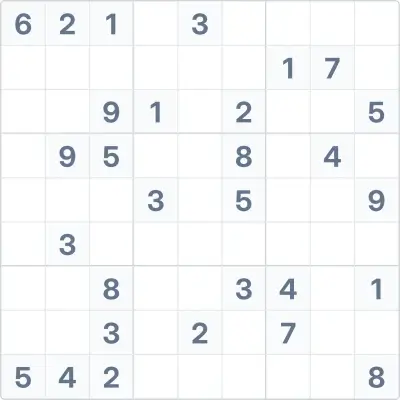 Sudoku de dificultad alta Nº2
