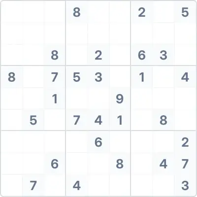 Sudoku de dificultad alta Nº5