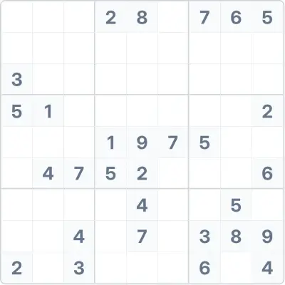 Sudoku de dificultad alta Nº11