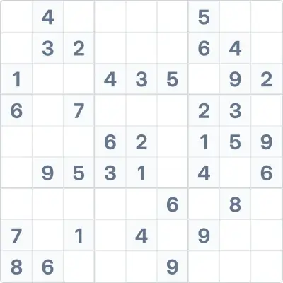 Sudokus de dificultad media Nº6