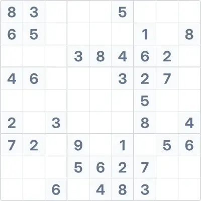 Sudokus de dificultad media Nº7