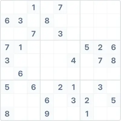 Sudoku de dificultad alta Nº29