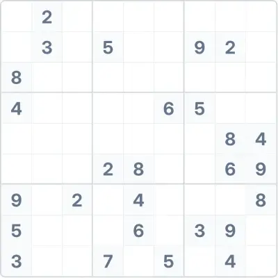 Sudoku de dificultad experta Nº20