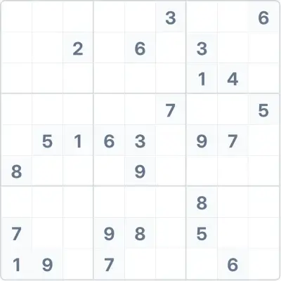 Sudoku de dificultad experta Nº23