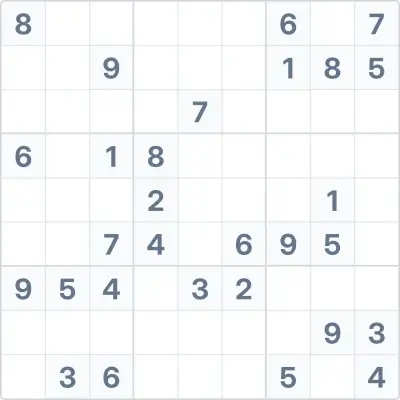 Sudoku de dificultad alta Nº9