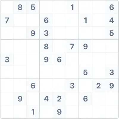 Sudoku de dificultad alta Nº7