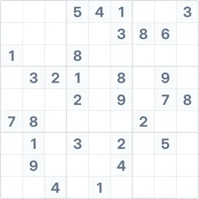 Sudoku de dificultad alta Nº34