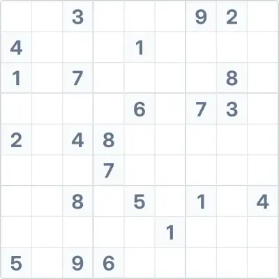 Sudoku de dificultad experta Nº35