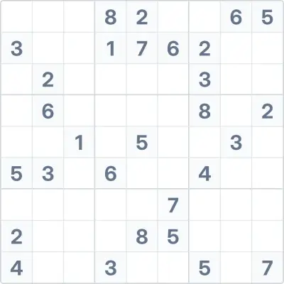 Sudoku de dificultad alta Nº33