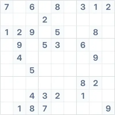 Sudoku de dificultad alta Nº39
