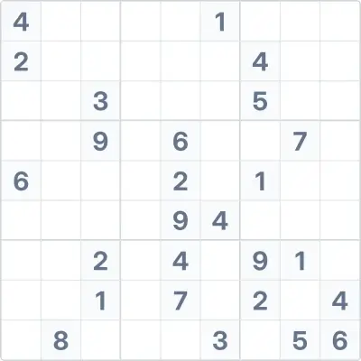 Sudoku de dificultad experta Nº32