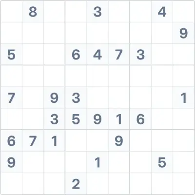 Sudoku de dificultad experta Nº25