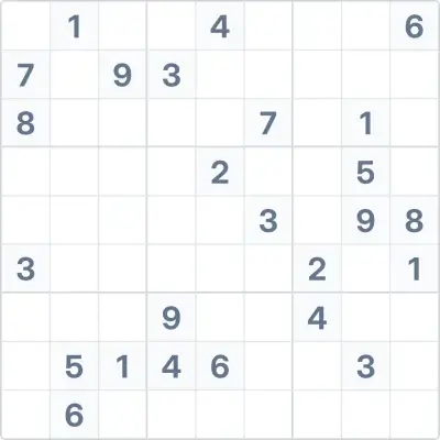 Sudoku de dificultad experta Nº33