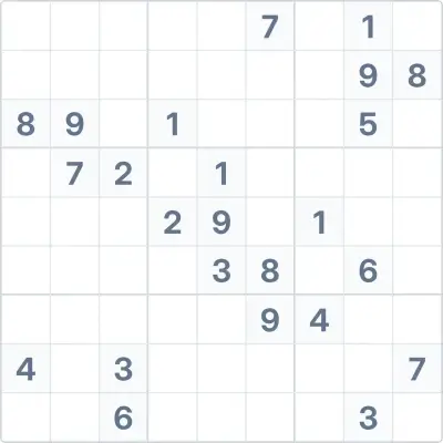 Sudoku de dificultad experta Nº46