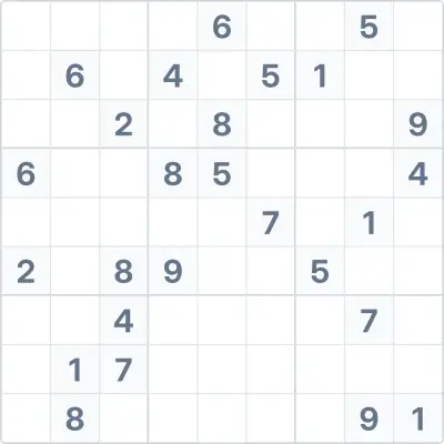 Sudoku de dificultad experta Nº48