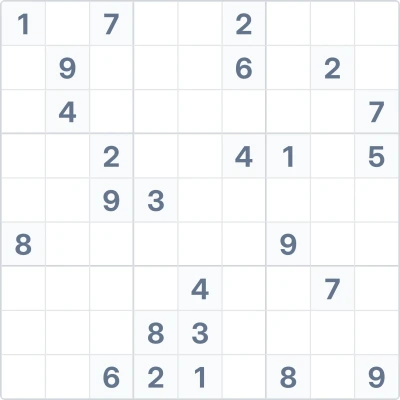 Sudoku de dificultad experta Nº52