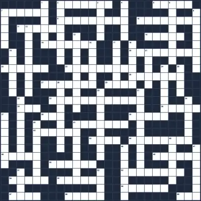 Crucigrama para adultos