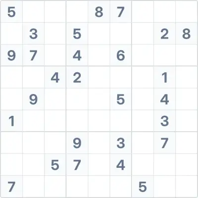 Sudoku de dificultad experta Nº55