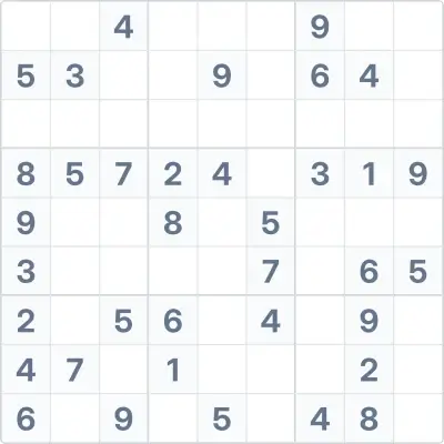 Medium Sudoku №63