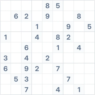 Судоку високої складності №75