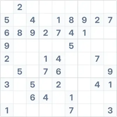 Sudokus de dificultad media Nº55