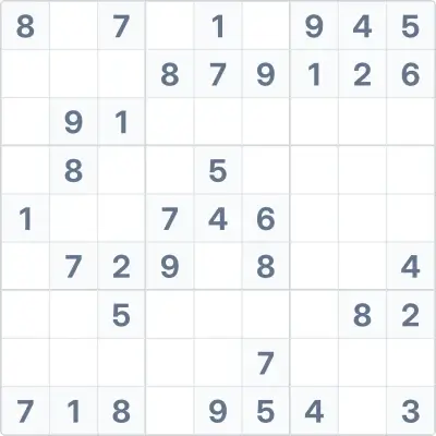 Medium Sudoku №62