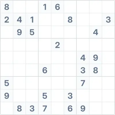 Sudoku de dificultad experta Nº60