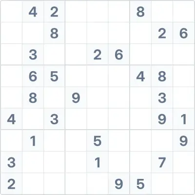 Sudoku high difficulty №73