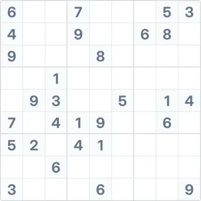 Sudoku de dificultad alta Nº64