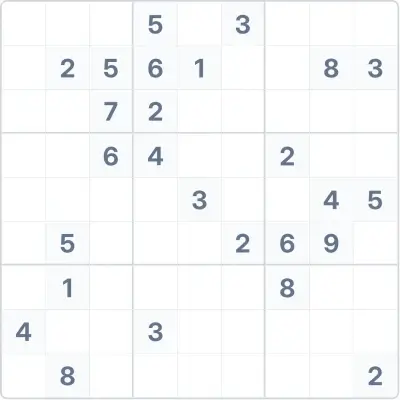 Sudoku de dificultad experta Nº58