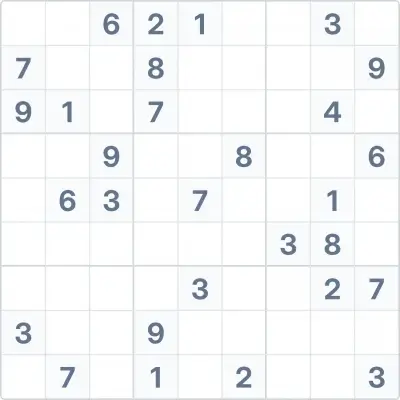 Sudoku de difficulté élevée n°82
