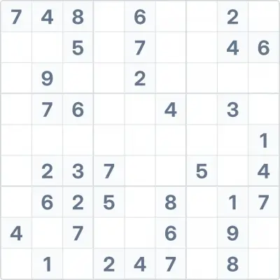 Medium Sudoku №67