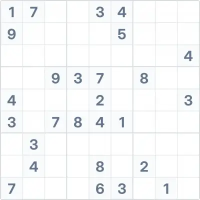 Sudoku de difficulté experte n°69