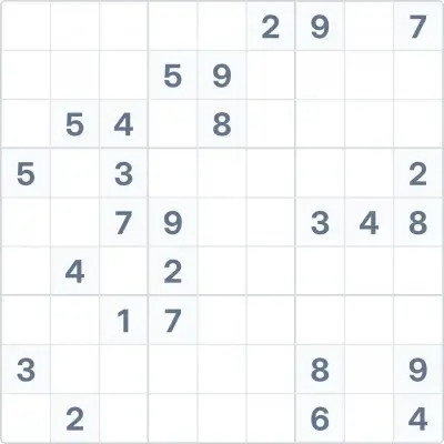 Sudoku expert difficulty №66