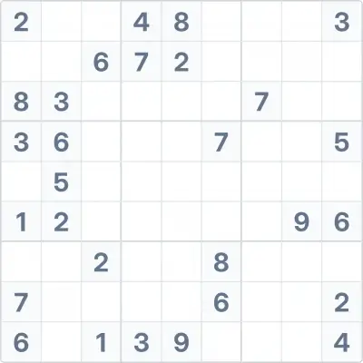 Sudoku high difficulty №79