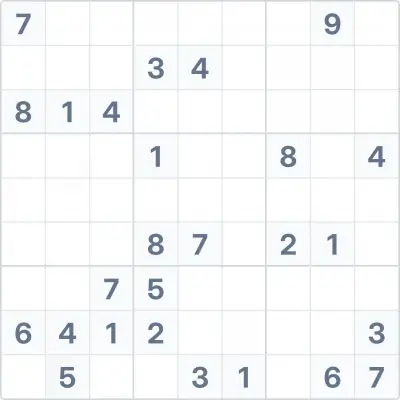 Sudoku expert difficulty №67