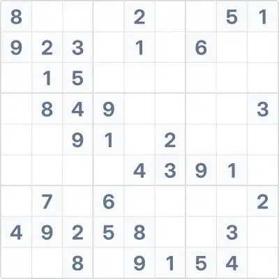 Medium Sudoku №69