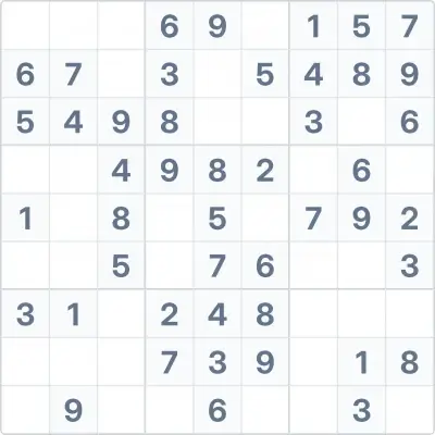 Судоку легкої складності №71