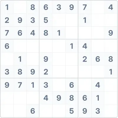 Sudoku easy difficulty №81