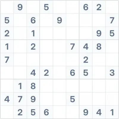 Sudoku de difficulté moyenne n°88