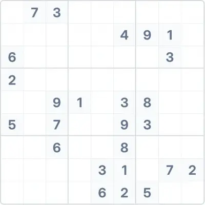 Sudoku expert difficulty №91