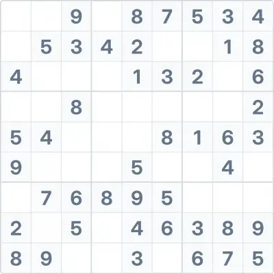 Sudoku de dificultad fácil Nº79, 9x9, 35 celdas vacías
