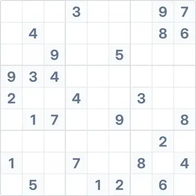 Sudoku expert difficulty №95