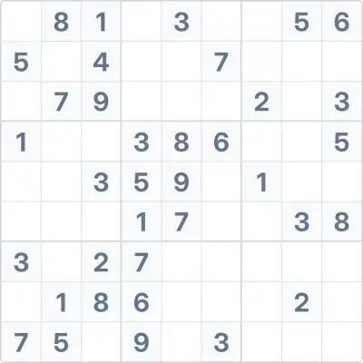 Medium Sudoku №89