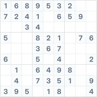 Sudoku easy difficulty №84