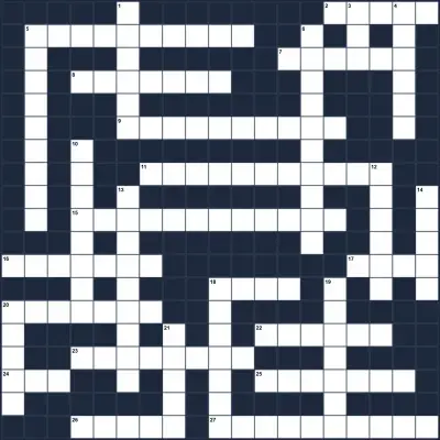 Crossword for a 10-year-old child Crossword for a 10-year-old child